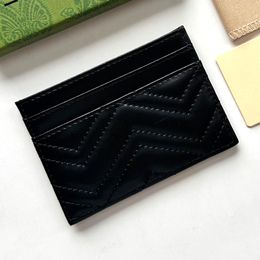 Fashion G Brand Bag Digner Holder Card Lady Money Purse Purse Luxury Wallet Woman Card Card Carnes de cuero Mini bolsillo