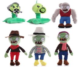Plants de jeux de mode vs zombies jouet en peluche de nombreux articles zombies poupées jouet anniversaire cadeau jouet wholesale5520522