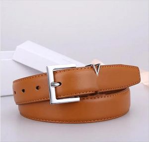 Ceintures en cuir véritable pour femmes et hommes, Ceinture décontractée, boucle lisse en or, en peau de vache, à la mode