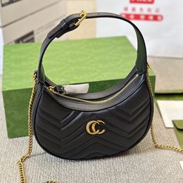 mode echt lederen designertassen keten camera crossbody kwastje luxe dames zwarte schoudertassen crossbody heren stad clutch bakken handtas portemonnee portemonnee 6