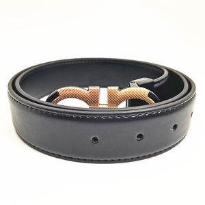 Hebilla de cinturón de diseñador para hombre de cuero genuino de moda para mujer cinturón sólido Unisex negro marrón cinturones 100-125