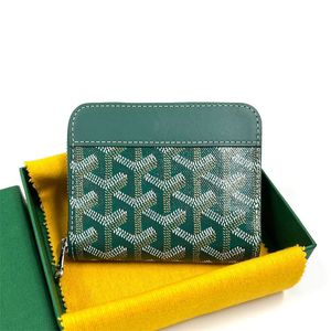 Fashion Mens Matignon Purse Dames echte lederen munt portemonnees Luxurys Designer kaarthouders Paspoorthouders Key Pouch Polse Polse Wallets Organisator Zippy Wallet