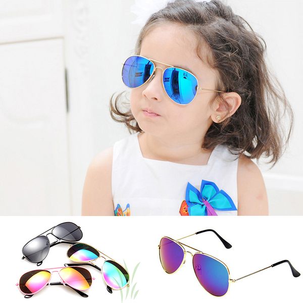 Diseñador de moda Gafas Gafas Niños Niñas Niños Gafas de sol Niños Suministros de playa Gafas de protección UV Bebé Moda Sombrillas Gafas