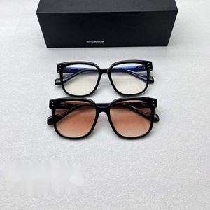 Diseñador de gafas de moda Top de monstruos suaves para mujer y hombre Las gafas de rusilis de polvo de moda de moda se pueden equipar con gafas de miopía con caja original