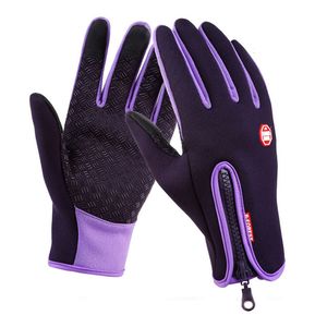 Moda-Guantes Otoño Invierno A prueba de viento Guante impermeable Nuevo diseño Motocicleta al aire libre Equitación Deporte Cinco dedos Guantes Drop Ship 010088