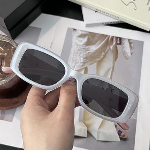 Fashion Gm Zonnebril voor Mannen Vrouwen Zwart Wit Gepolariseerde Lens Designer Brillen Hoge Kwaliteit UV400 Zonnebril met Doos