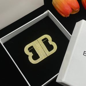 Mode gouden broche heren oorringen Luxe designer sieraden voor vrouwen letter BB pins broches klassieke oorstekers dames ontwerpers oorbellen party CHG24022022-6