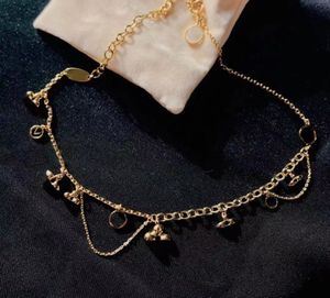 Collier et bracelet en chaîne en or pour femmes, bijoux cadeaux pour amoureux de fête, de mariage, de fiançailles, à la mode