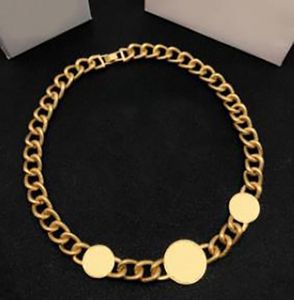 Fashion Gold Chains Necklace for Heren and Women Party Wedding Lovers Gift Hip Hop Jewelry with Box NRJ5067718