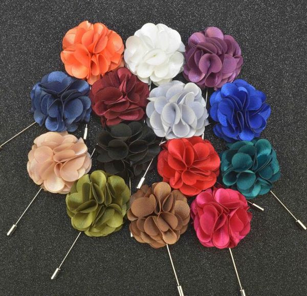 Bijoux fashion marié costume recharge longue broche broch artisan boutonniere bâton épingle accessoires masculins corsage couleur