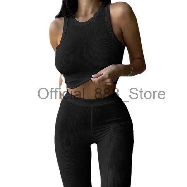 Moda gimnasio ropa de entrenamiento para mujeres chándal conjuntos de correr caliente secado rápido conjunto de yoga cintura alta traje deportivo yoga fitness desgaste x0825