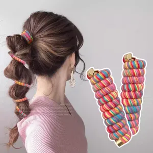 Mode haaraccessoires voor dames meisjes haar vlechtgereedschap creatieve haartouwen paardenstaart haarbanden