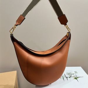 Mode Demi-Lune Sacs En Cuir Femmes LUNA Sacs Designer Vintage Sous L'épaule Totes Pour Femmes Sacs À Main De Luxe Cross Body Shopper Fourre-Tout Nouveau