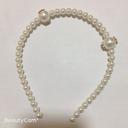 Party Geschenken Mode Handgemaakte Hoofdband C Pearl Hoop Hoop Haarspeld voor Dames Favoriete Delicate Items Hoofdtooi Sieraden Accessoires