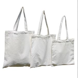 Bolso de moda, bolso de lona, bolso de compras, bolsas de mano para mujer, bolsas de algodón en blanco