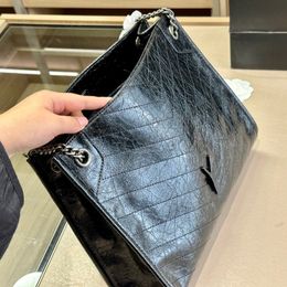 Borsa a tracolla da donna Borsa a tracolla classica da donna Borsa a tracolla di grande capacità Borsa a tracolla portatile in pelle Nuova borsa a catena da donna Borsa ascellare