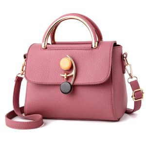 Fashion Handbag Purse Pu Lather Sac à épaule rose Couleur HBP Habags sac à main