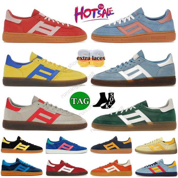 Fashion Handball Spezial noir transparent rose rose baskets Designer Chaussures décontractées Og Low Black Brown Moofers hommes Trainers Trainers Outdoor Flat Sports Tennis Plateforme