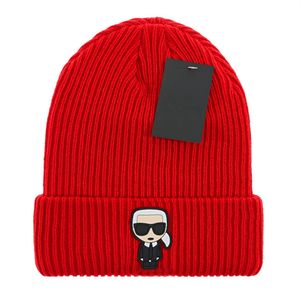 Sombrero de moda Gorros de calavera Gorros de punto de diseñador ins popular sombrero de invierno Letra clásica Estampado de ganso Punto AAAA168 M-19