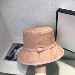 Boba de sombrero de moda Bob Fashion Fashion Jumbo G Bucket Diseñador de diseñadores Verde para mujeres Sombreros elegantes letras rosadas para hombres Caberas de la calle 4 colores 2023 Hot Reen s