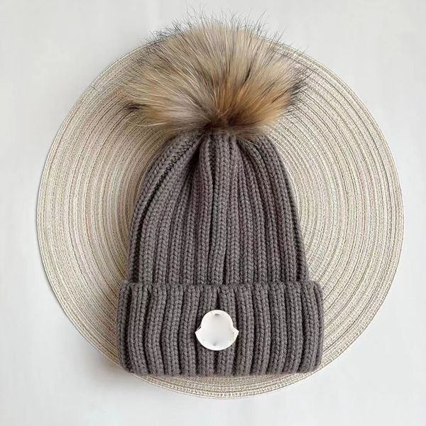 Chapeaux de mode bonnet pour hommes et femmes automne/hiver chapeau en tricot thermique bonnet de marque de ski bonnet chaud de haute qualité chapeau tricoté
