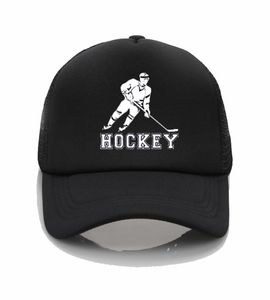 Mode chapeaux crâne Hockey impression casquette de baseball hommes femmes casquettes d'été nouveau chapeau de soleil 9472045