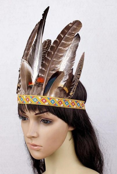 Tocado de moda mascarada Cosplay vestido con diadema baile de graduación sombreros de fiesta joyería para el cabello