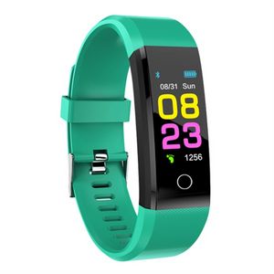 Fashion Health 115Plus Smart Bracelet Sport Bluetooth polsbandje hartslagmonitor Watch Activity Fitness Tracker Smart Band