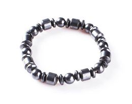 Mode gezonde sieraden magneet armbanden groothandel magnetische hematiet kralen elastische armband voor vrouwen en man