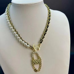 Chaîne de pull en forme de cœur pour femmes, pendentif, colliers Ccity, bijoux de styliste, accessoires à longue chaîne en perles