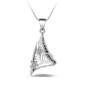 Gratis verzending fashion hoge kwaliteit 925 zilver Natuurlijke amethist Met diamant 925 zilveren ketting Valentijnsdag vakantie geschenken hot 1650