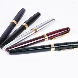 Fashion de haute qualité Métal de haute qualité 0,5 mm Sols à balle stylos à balle Ballpoint Pen Supplies de bureau pour la papeterie d'écriture des étudiants