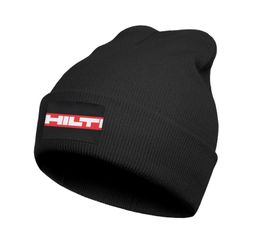 Mode Hilti AG société groupe outils hiver Ski bonnet chapeaux s'adapte sous casques Flash or blanc marbre Vintage old3182595