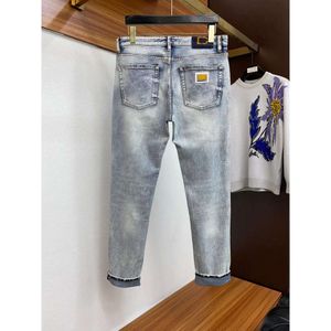 Jeans de pantalon décontracté Hip Hop Ripped Hop Ripped Mens Pantal