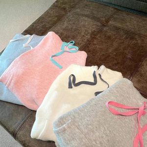 Pulls à capuche de mode pour femmes automne hiver sweat-shirt à manches longues broderie polaire 4 couleurs