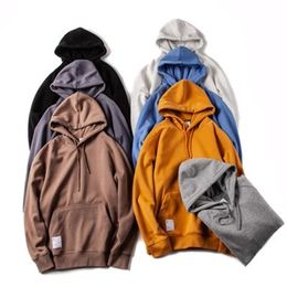 Mode Hoodies Heren Hoody Hoodie Pullover Sweatshirts Losse trui met lange mouwen en capuchon Hoge kwaliteit kleding Katoenen streetwear Top Herfst Winter Buitenkant