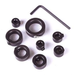 Mode Hot 8pcs / Party Woodworking Boor Diepte Stop Collars Ring Positioner Boor Locator