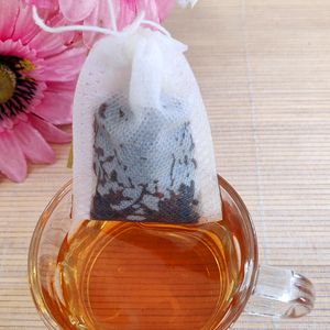 Mode hete koffie thee gereedschap lege theebags thee bags touw genezen afdichtfilter papieren theezakje 5,5 x 7 cm voor kruid losse thee dh87