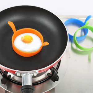 Mode outil de cuisine chaude Silicone frite frite four braconnier oeuf braconnier crêpe anneau moule outil DH9349