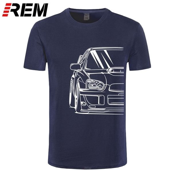 Mode 100 coton japonais Classic Car Wrx Sti JDM TUNER CAR APPAREL TURBO SUBIE IMPREZZA AUTOMOTIVE T SHIRT T200224