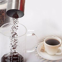 Mode Hot Silver Rvs Hand Manual Handmade Coffee Bean Grinder Mill Keuken Slijpgereedschap 30G 4.9x18.8cm Thuis