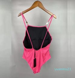 Mode-chaud maillot de bain Bikini ensemble femmes mode Pad maillots de bain rose expédition rapide maillots de bain Sexy pad tags 05165