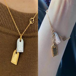 Mode beginletter choker ketting bijoux cubaanse link voor heren dames Party Bruiloft Liefhebbers cadeau sieraden Met DOOS LZ0810256G