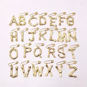 Broche de lettre de créateur initiale de mode A B C D E F G H I J K l M N O P Q R S T W U V W X Y Z lettres de l'alphabet broches broches marque célèbre