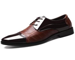 Fashion Italian Designer Formal Mens Shoes Shoes Gerinef Cuir Black Wedding Chaussures masculines Chaussures Bureau pour hommes8316630