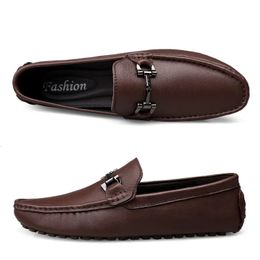 Mode mocassins italiens chaussures habillées hommes mocassins en cuir verni Oxford chaussures pour hommes chaussures de Mariage formelles à la mode 240112