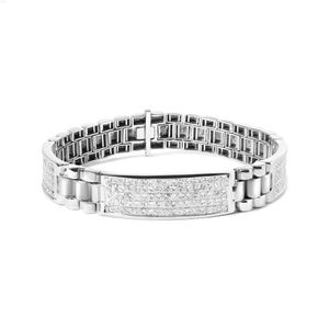 Bijoux de mode 14k Vvs Lab Grown Diamond Tennis Bracelet pour hommes
