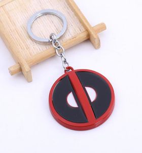 Mode-sieraden Anime Cartoon Deadpool Masker Metalen sleutelhanger Hoge kwaliteit The Avengers sleutelhanger voor heren8102496