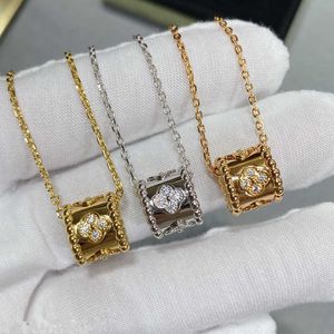 Mode sieraden ontwerper V-GOUD 2e generatie caleidoscoop ketting koordkraagketen high-end kwaliteit modieus moet worden betaald door internet beroemdheden