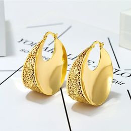 Pendientes de joyería de moda para mujeres 24 km dolte de oro Pendientes colgados de lujo Pendientes de boda de lujo para regalos de joyería de compromiso 2312227